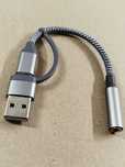 Adapter USB-C/ USB na mini Jack (V3)