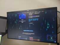 OKAZJA 4x taniej Monitor LG 24QP500-B 24 dobry stan, widoczne ryski