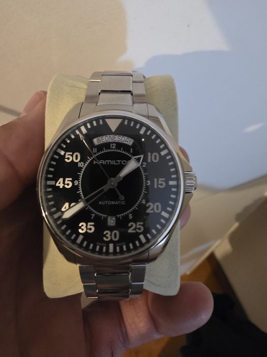 Hamilton khaki Day date