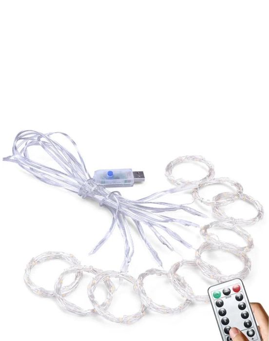 ‼️РОЗПРОДАЖ‼️Гірлянда водоспад ( штора ) 3*2 у 3 кольорах