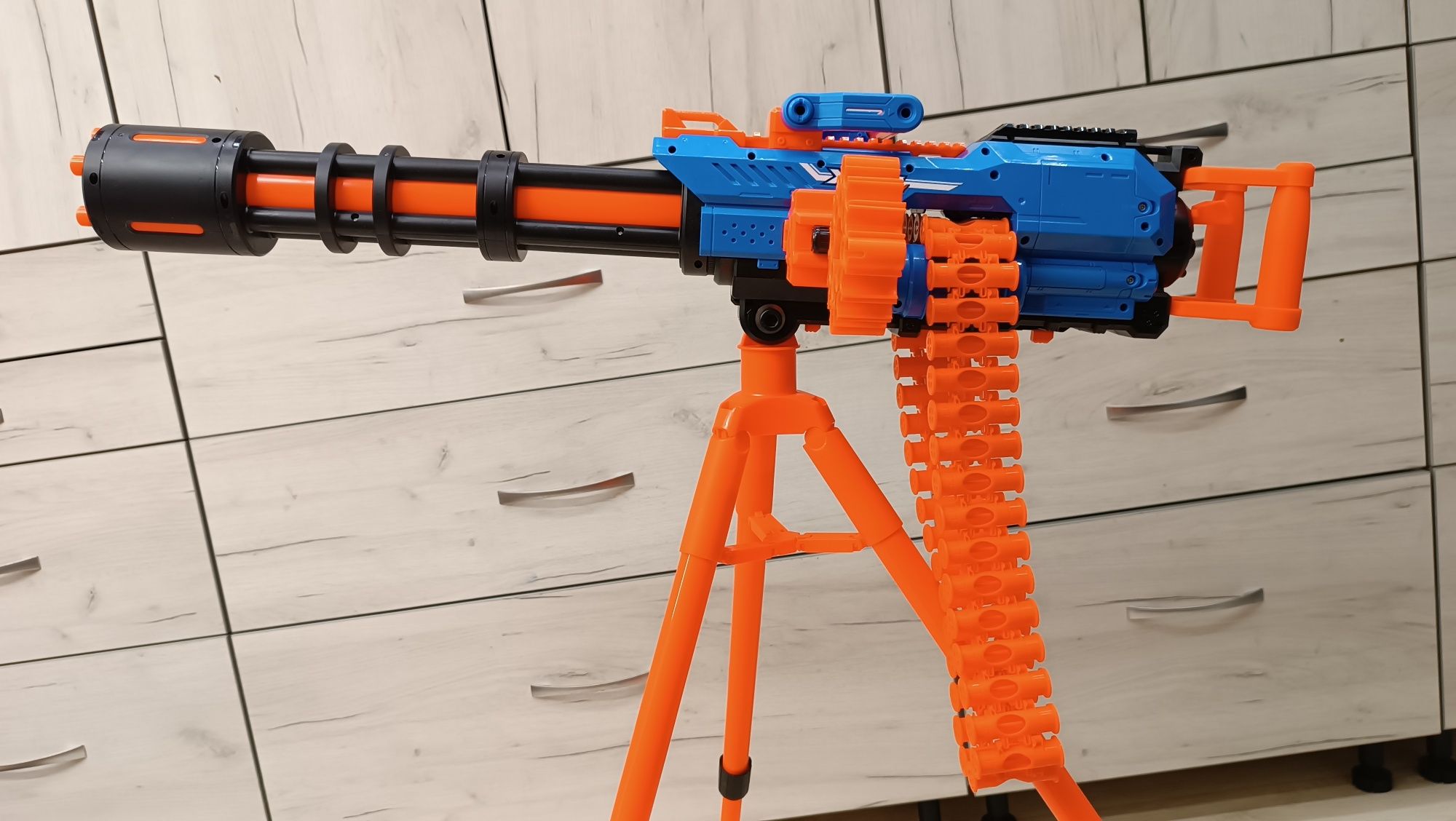 X-Shot Excel Insanity Motorized Rage Fire Gatlin Gun 36605 Вживане