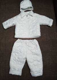 CHRZEST Komplet kurtka spodnie dla chłopca, do chrztu, rozmiar 68