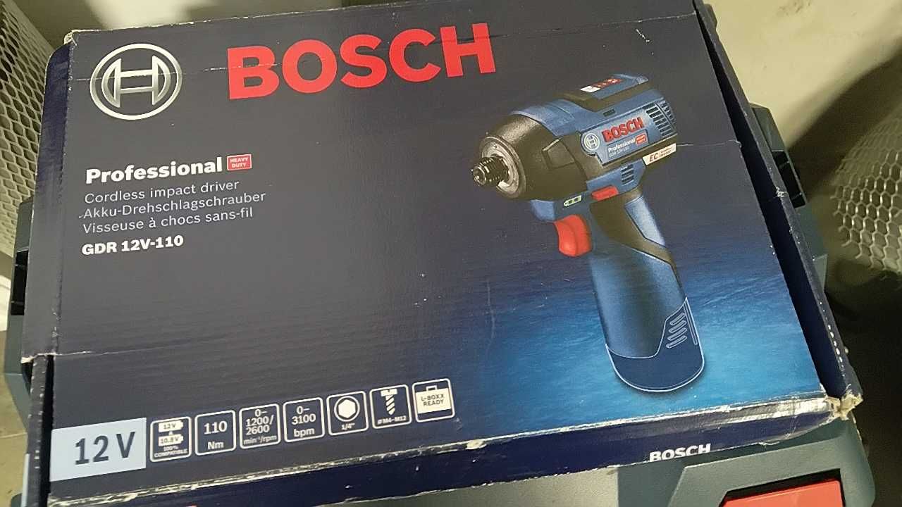Bosch wkrętarka udarowa GDR 12V-110