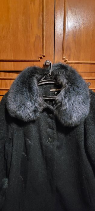 Плащ шерстяний зимовий