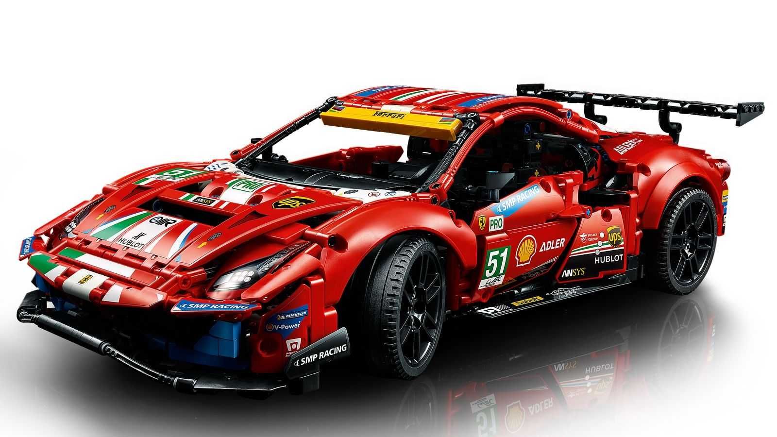 LEGO Technic 42125 Ferrari 488 GTE “AF Corse #51”
