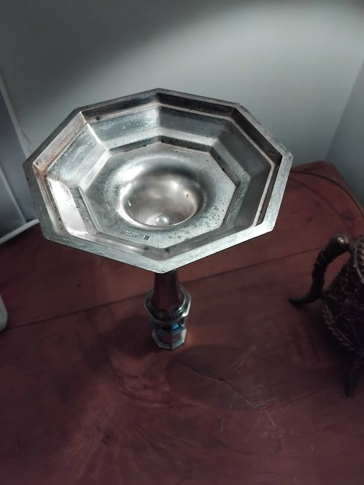 Castiçal christofle banho de prata