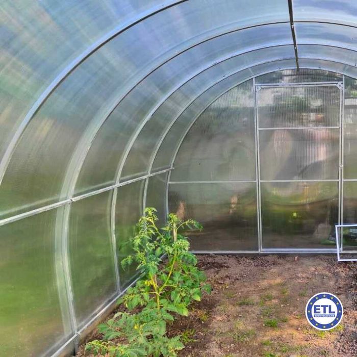 Szklarnia Tunel ogrodowy 3x4 3x6 3x8 profil 20x20mm poliwęglan 4 / 6mm