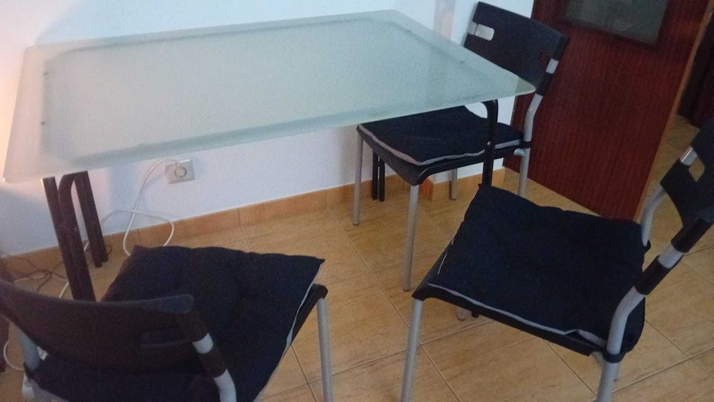 MESA Vidro temperado