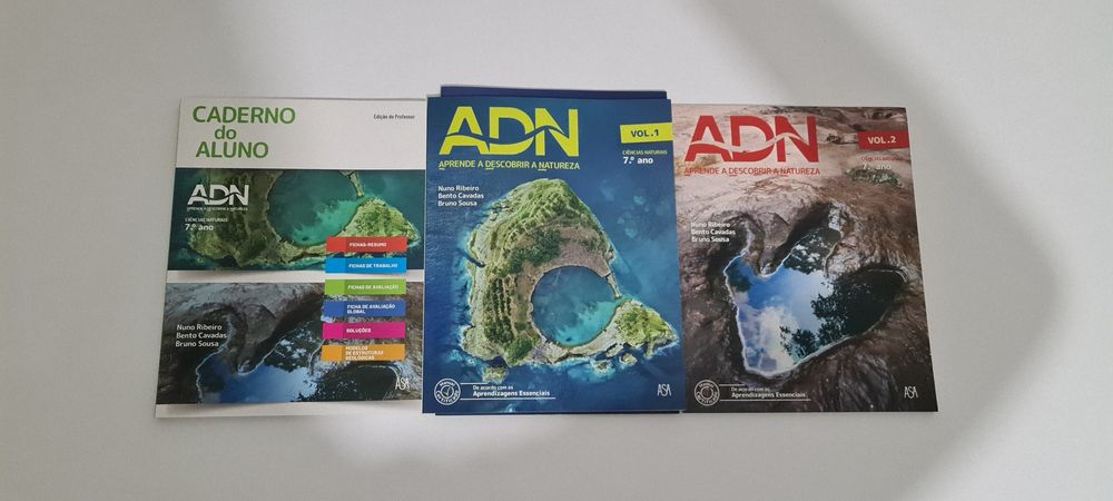 Manual ADN. Ciências Naturais. Novo. 7 ano