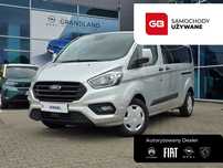 Ford Transit Custom 2.0 TDCi 130KM Kombi L2H1 9os Aut Salon PL Serwis ASO FV23% I wł