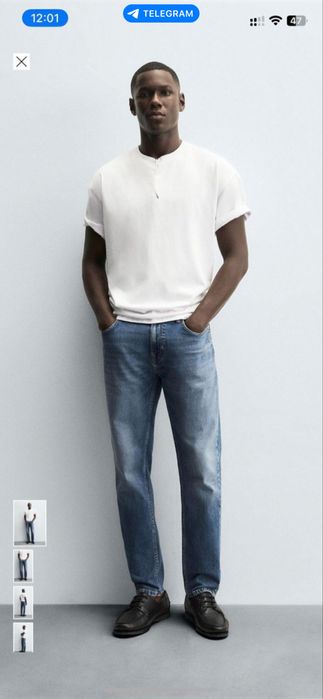 Джинси чоловічі zara оригінал 44 розмір