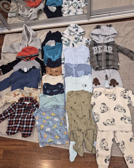 Лот дитячих речей 9-12 міс