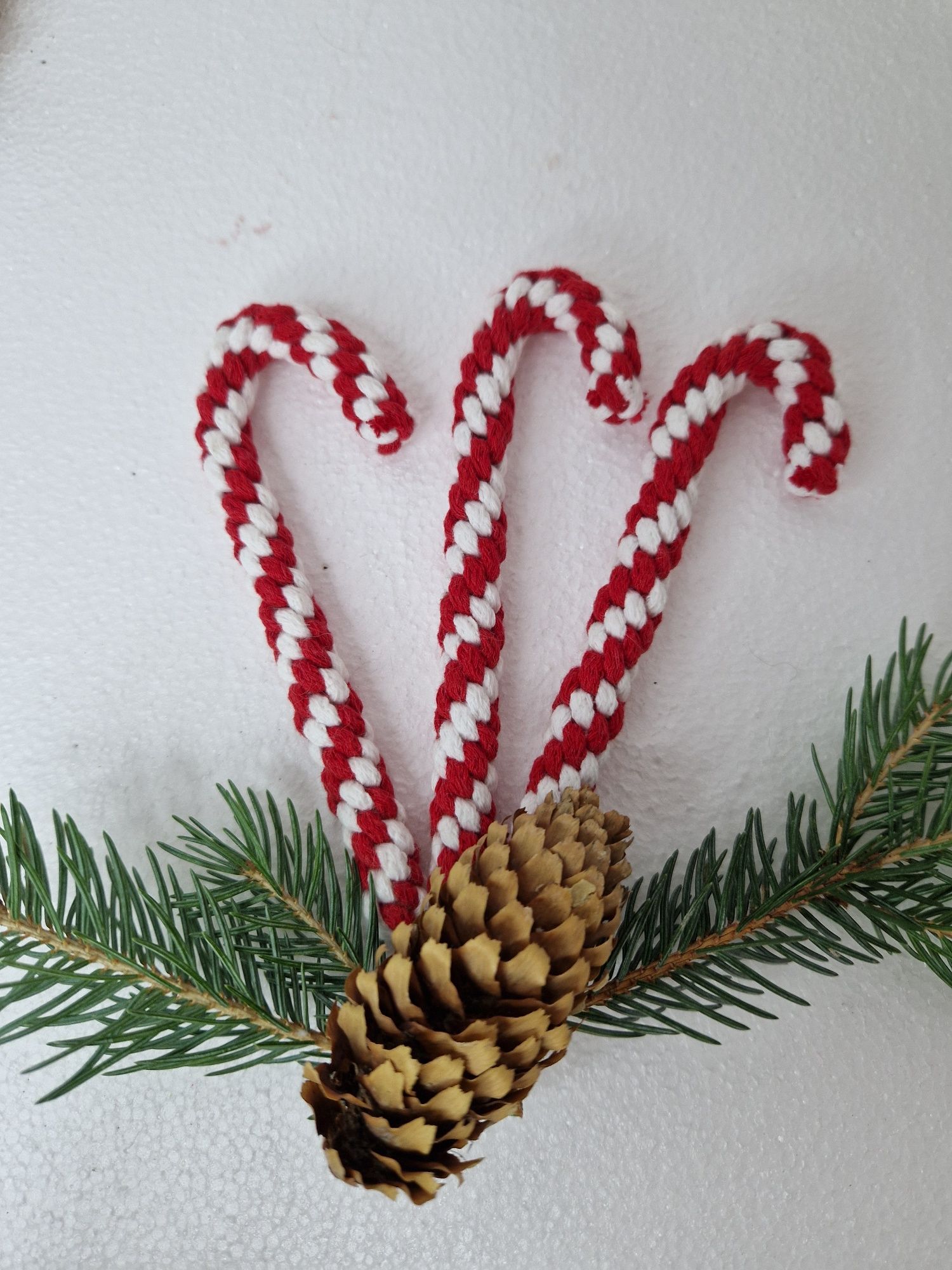 Laski lizaki świąteczne dekoracje wnętrz prezent