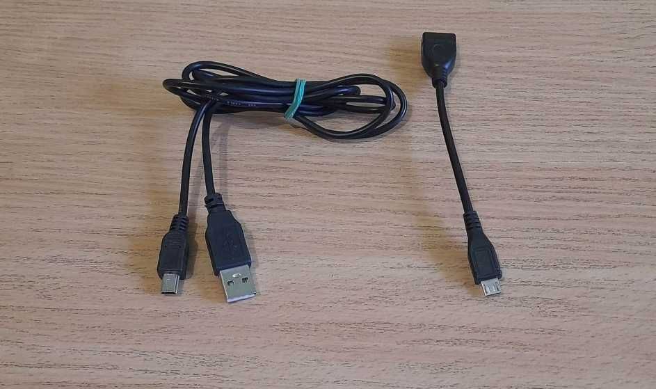 Шнур USB - Mini USB, Micro USB OTG