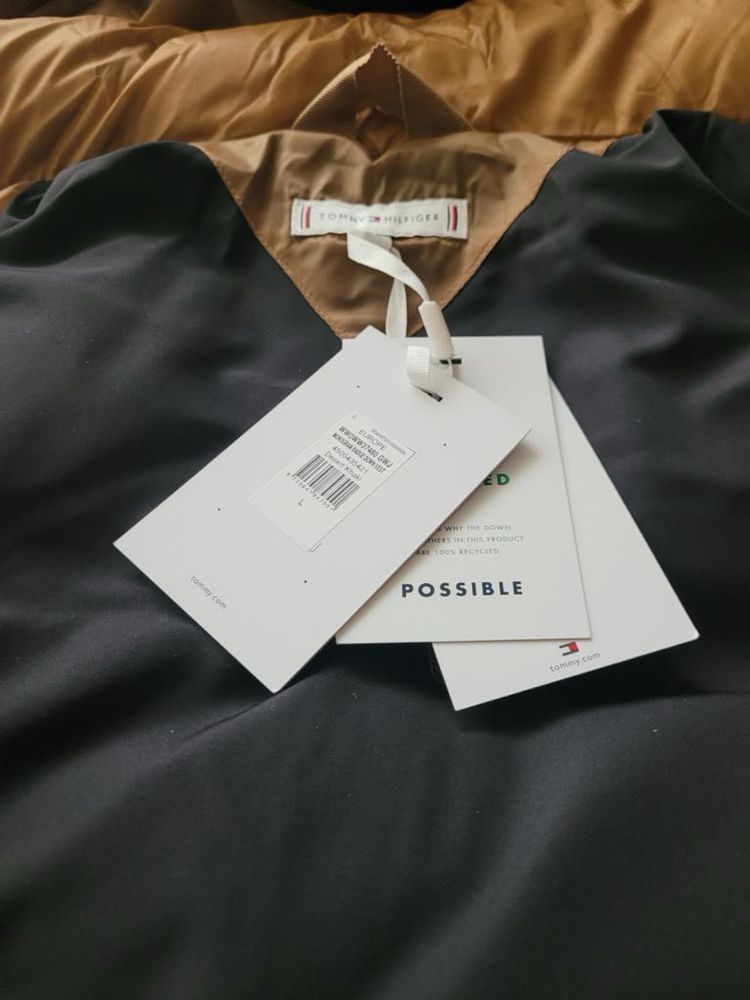 Kurtka puchowa Tommy Hilfiger rozmiar L