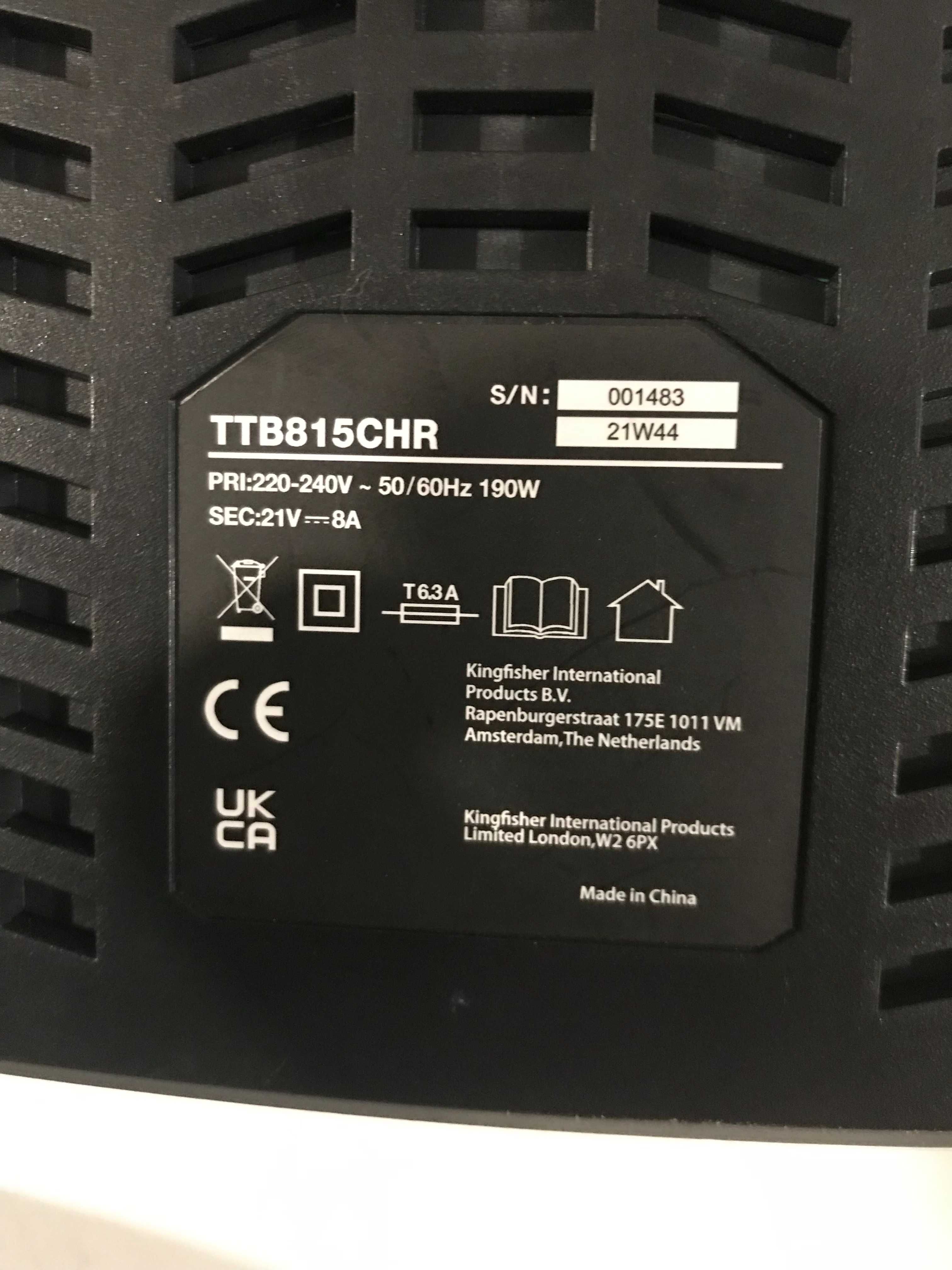 Зарядка Macallister, Titan TTB815CHR 36В і 18В,TTB804CHR 18В з Англії