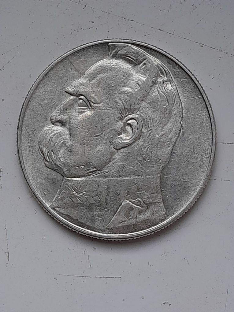 10 zł 1937r. Piłsudski