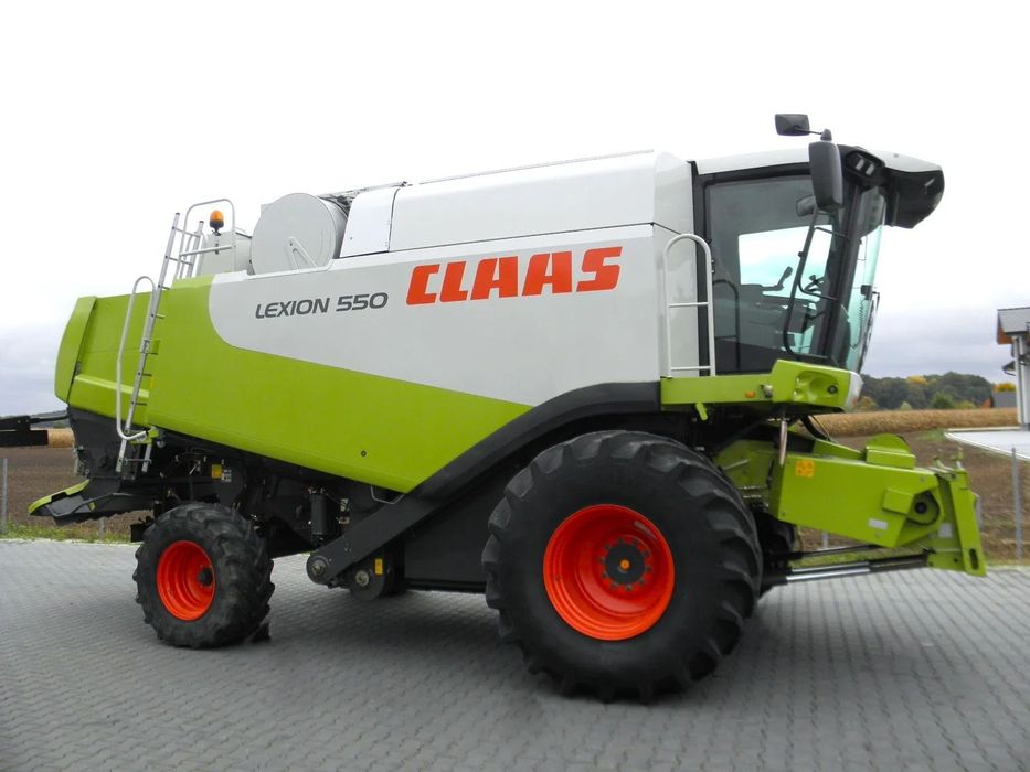 Claas Lexion 550 2005 Rok, heder V750, Najbogatsza Wersja, Nie Malowany, Stan Idealny