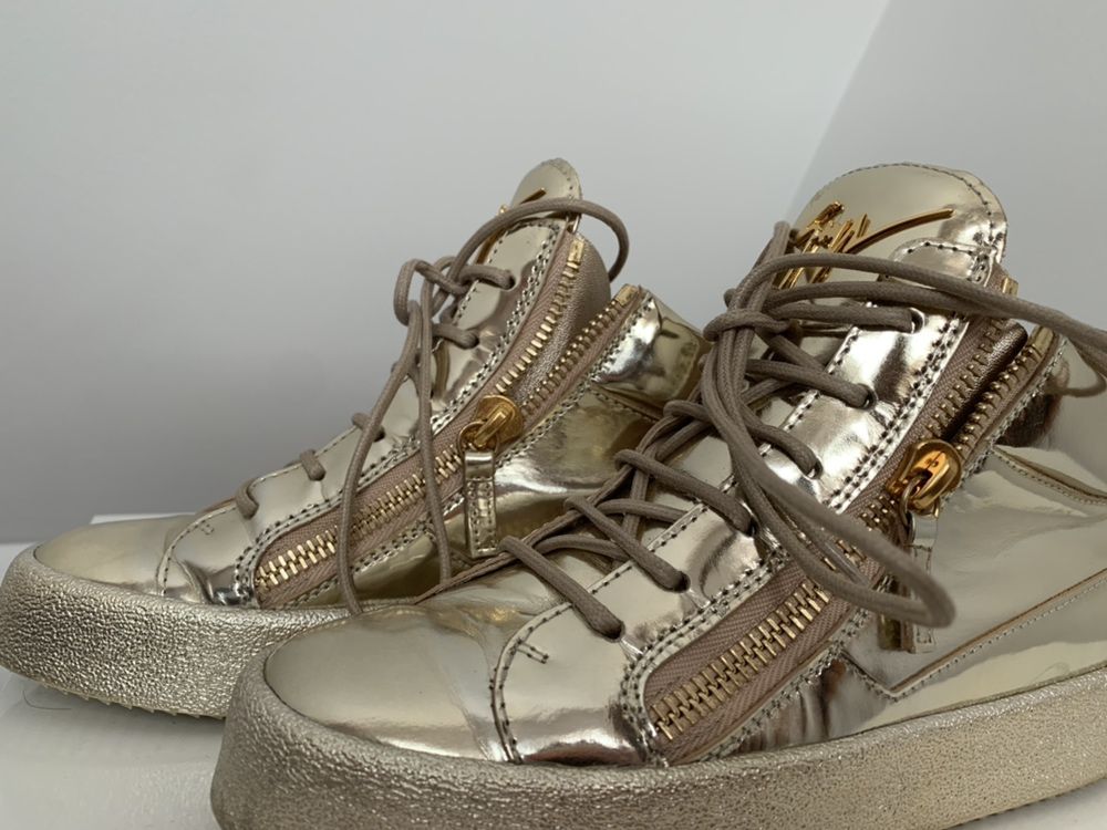 Buty Giuseppe Zanotti metal platine 36 stan idealny jak nowe