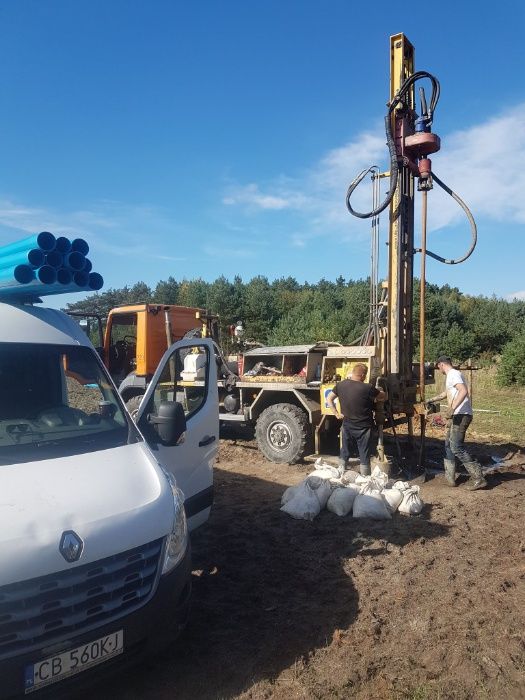 studnie, wiercenie, hydrogeologia, odwierty pod pompy ciepła