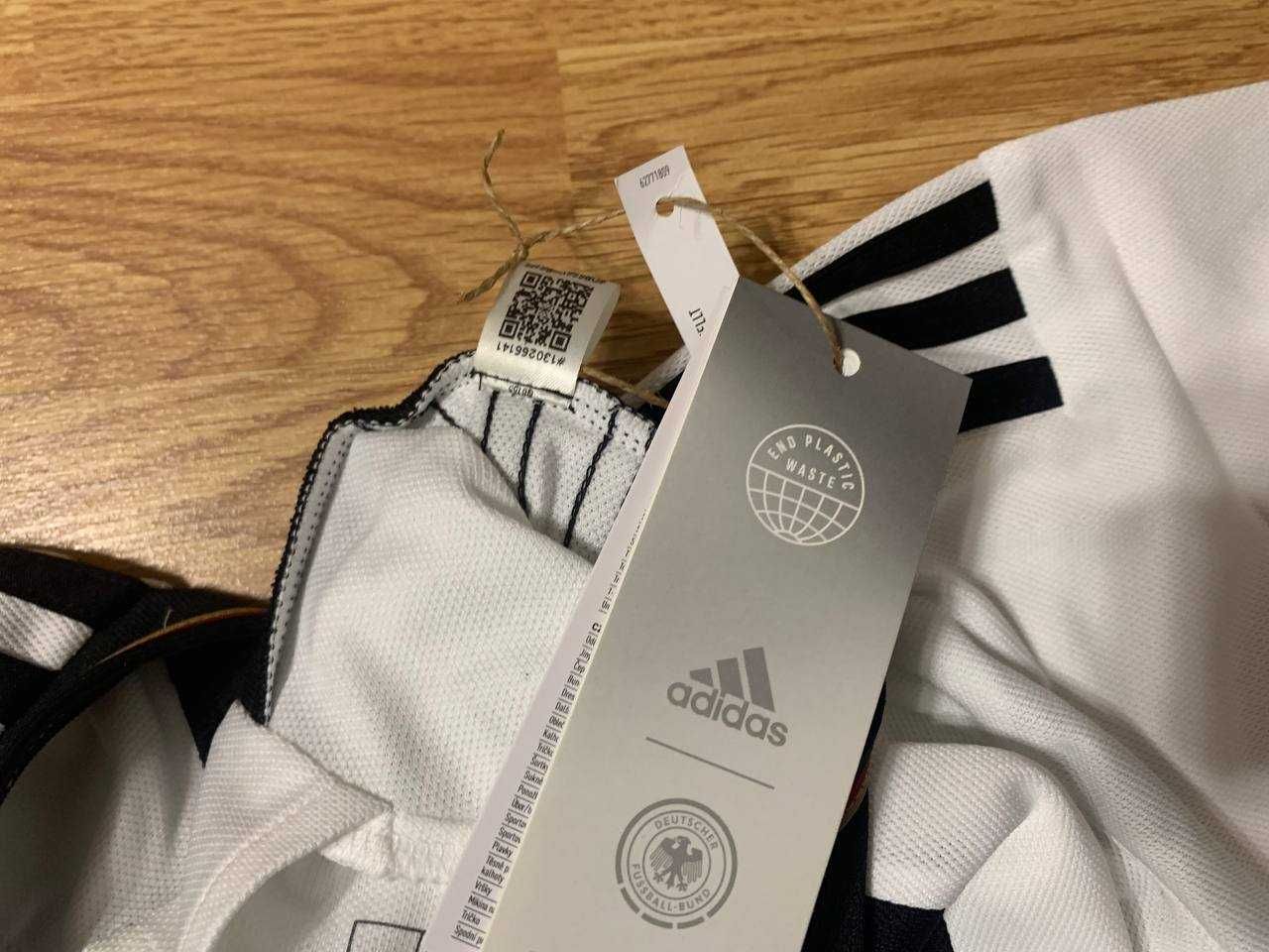 Футболка мужская  adidas germany 22 home
authentic jersey white