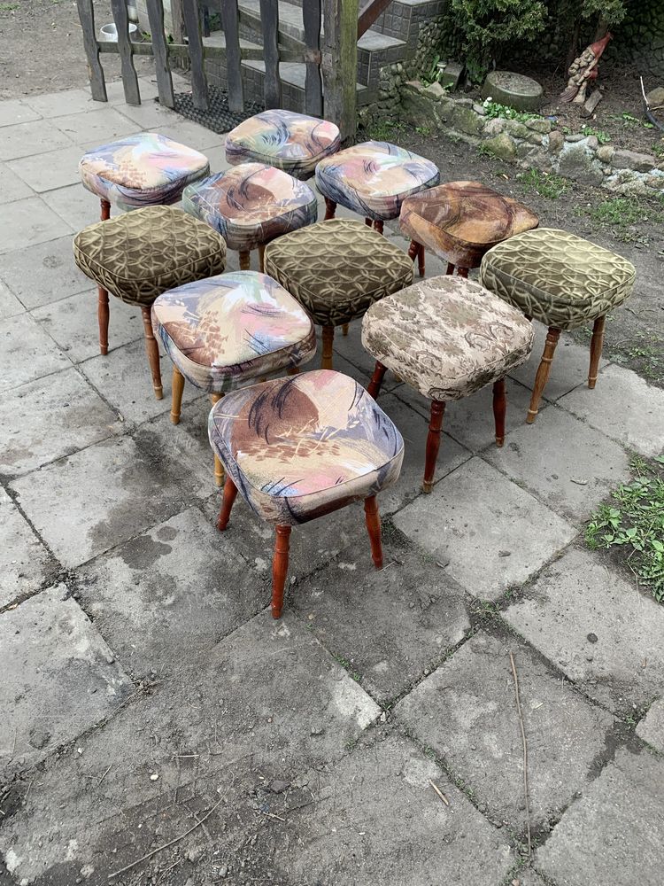 Taborety z czasów PRL