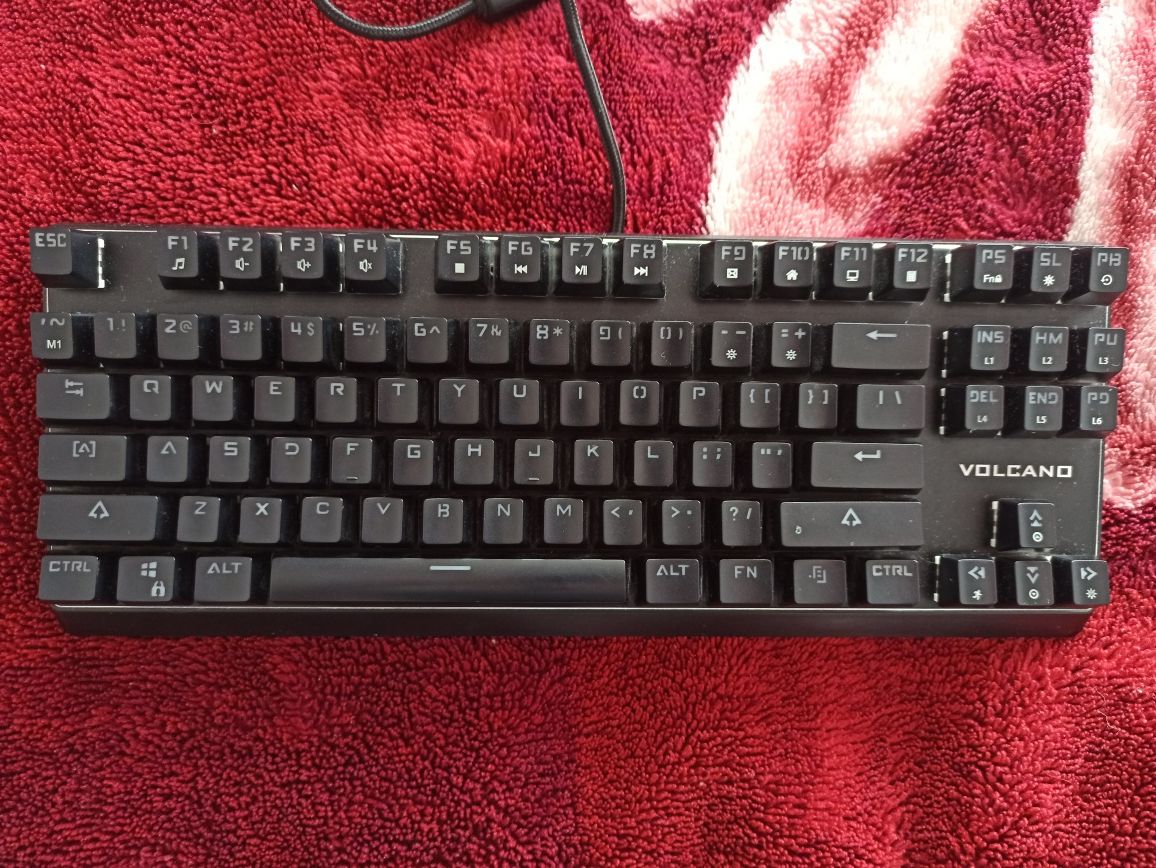 Klawiatura gamingowy Modecom Volcano Lamparty RGB