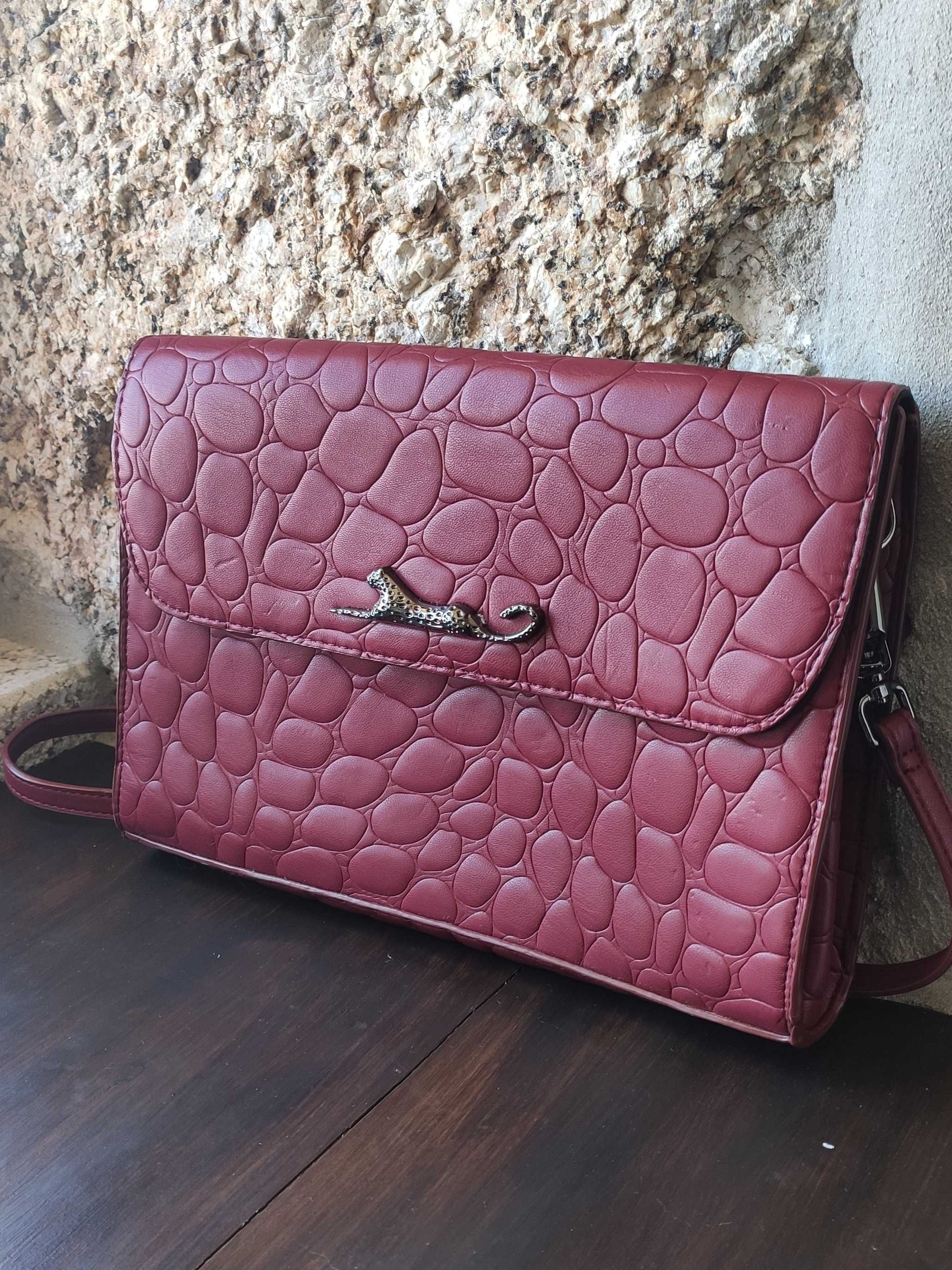 Mala / clutch bordeaux Parfois