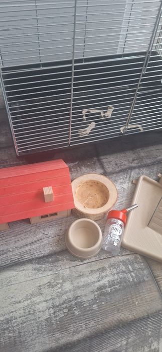 Klatka dla chomika plus akcesoria