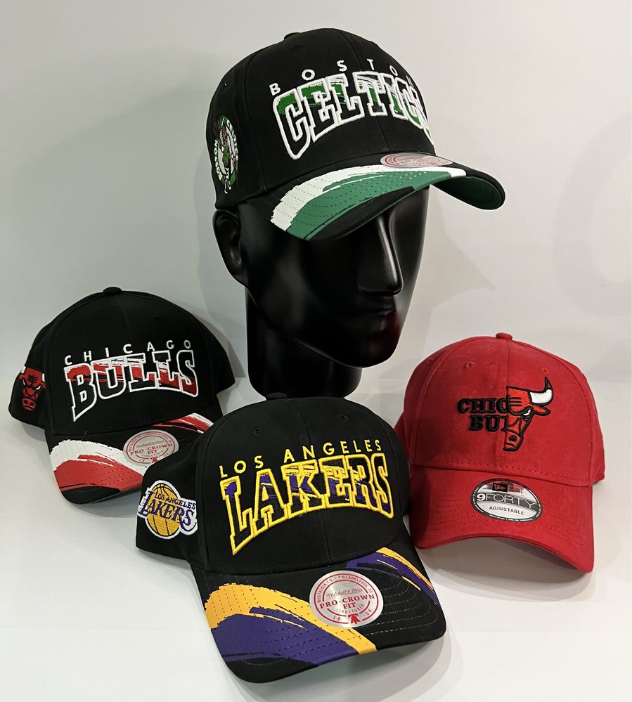 Кепка Mitchell&Ness NHL Lakers bulls оригінал