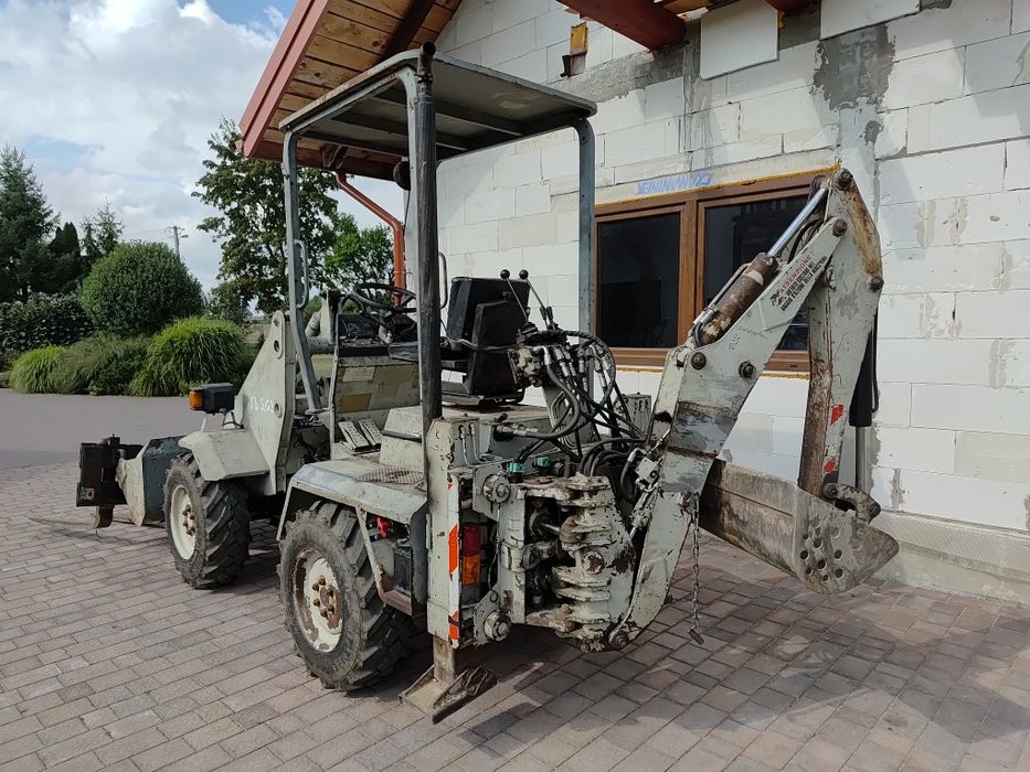 Mini koparko ładowarka 4x4 baraldi fb 5.03, 140cm szerokości