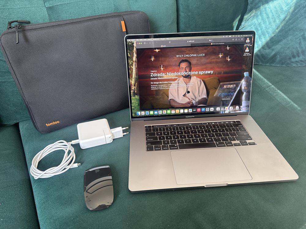 MacBook Pro 16" i9/16GB/1TB SSD/Radeon 5500M | Stan BDB | 2020
