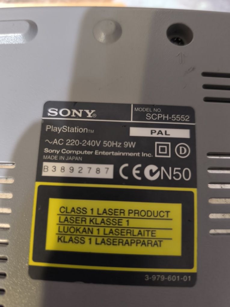 PlayStation 1 PSX szarak