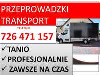 Przeprowadzki Utylizacja mebli Transport duże Auta z windą tanio