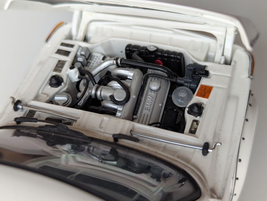 1/18 Kyosho BMW 2002 Кіоши БМВ Біла White 1:18 Модель Машинка Моделька