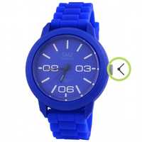 Часы полимерные наручные Q&Q VR08-014 синие новые