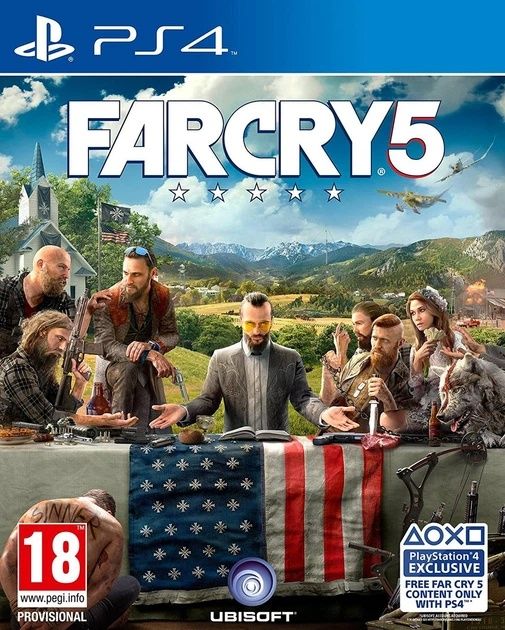 Диск Far Cry 5 для PS4
