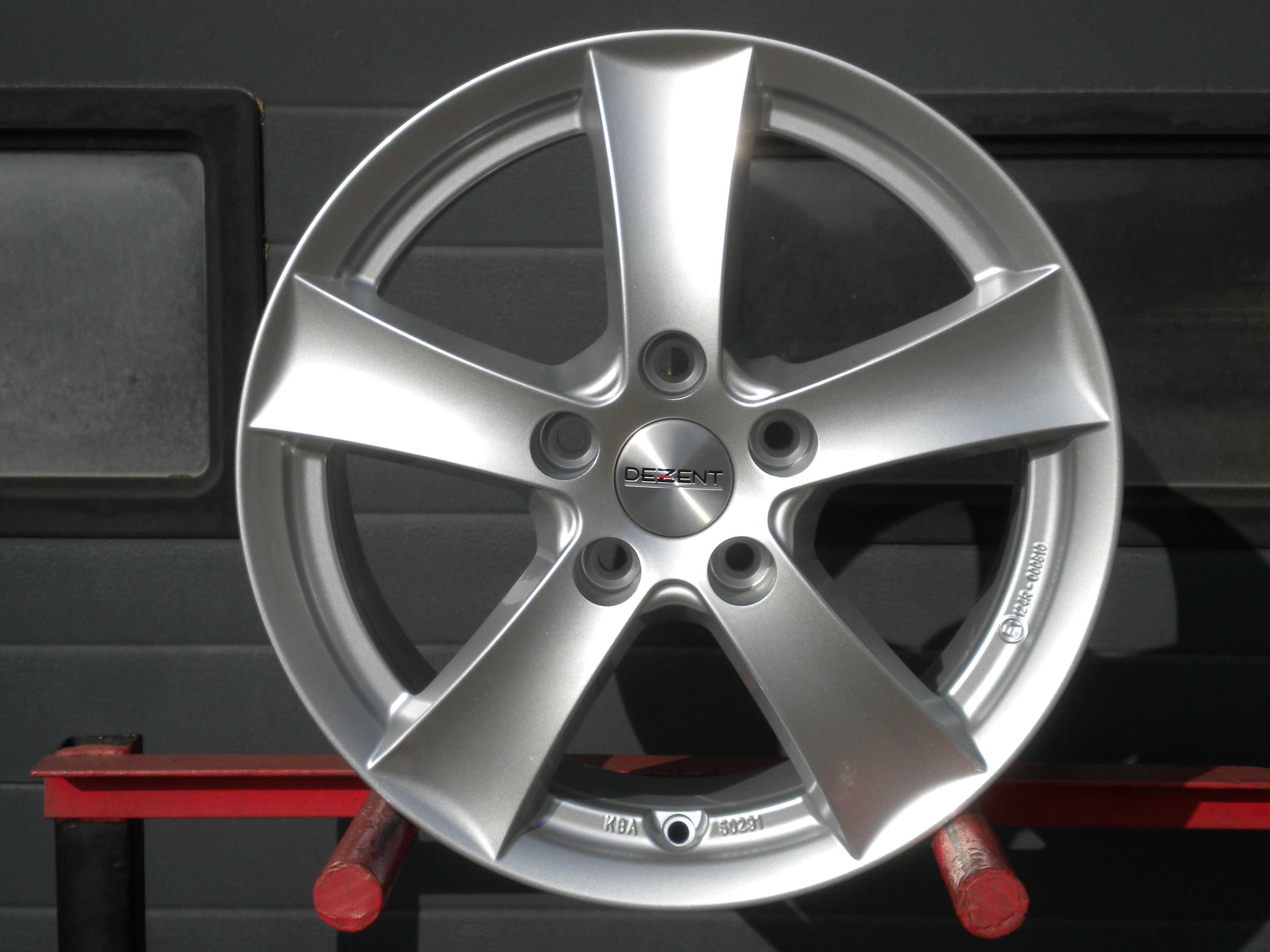 Felgi aluminiowe Dezent TX 16 5x114,3 et38 Dacia Renault Nissan Toyota
