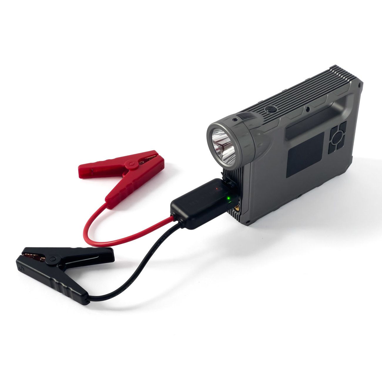 4w1 Rozruch auta Jump Starter + powerbank 8000mAh + kompresor +