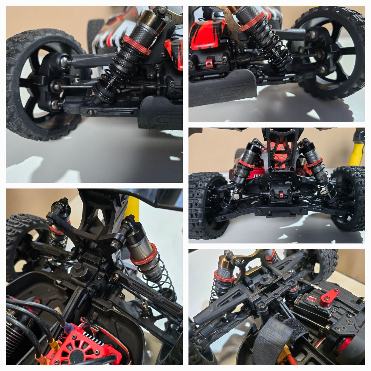 Model RC buggy team corally 1:8 6s