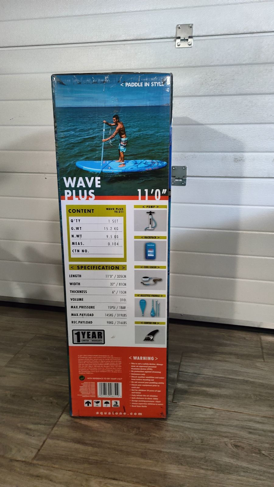 Deska SUP Aquatone WAVE PLUS 11 Nowa Najtaniej wysyłka gratis