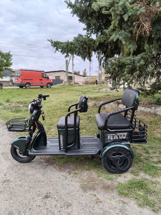 Електротрицикл Corso RAW 1200W