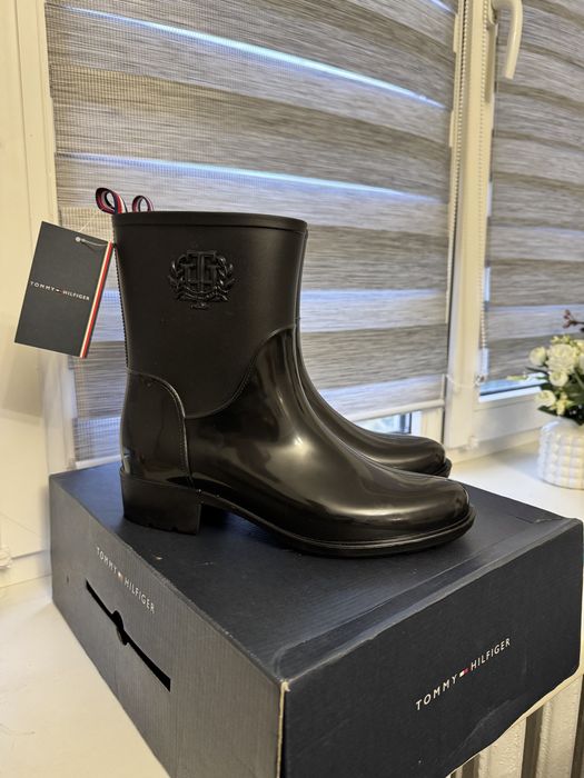Резиновые сапоги Tommy Hilfiger USA 9 оригинал