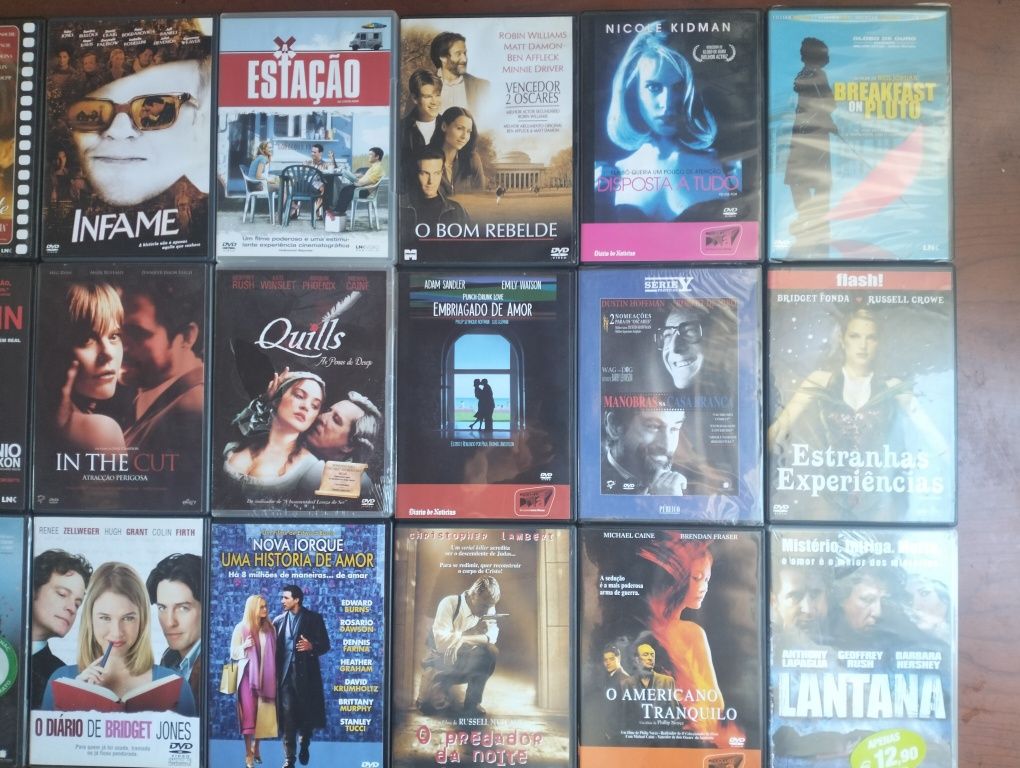 DVD's variados (1,50€ unidade)