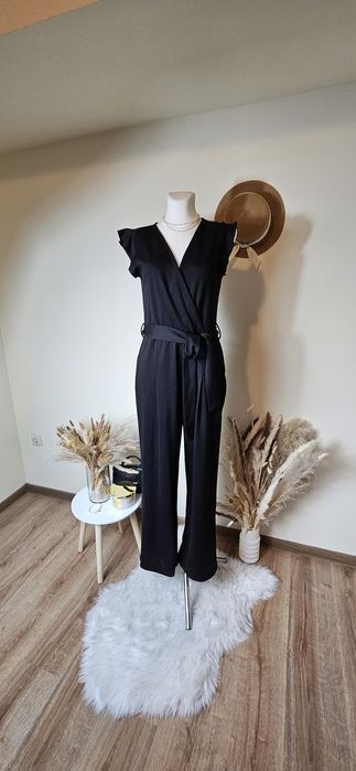 Elegancki kombinezon do pracy na święta nowy S M