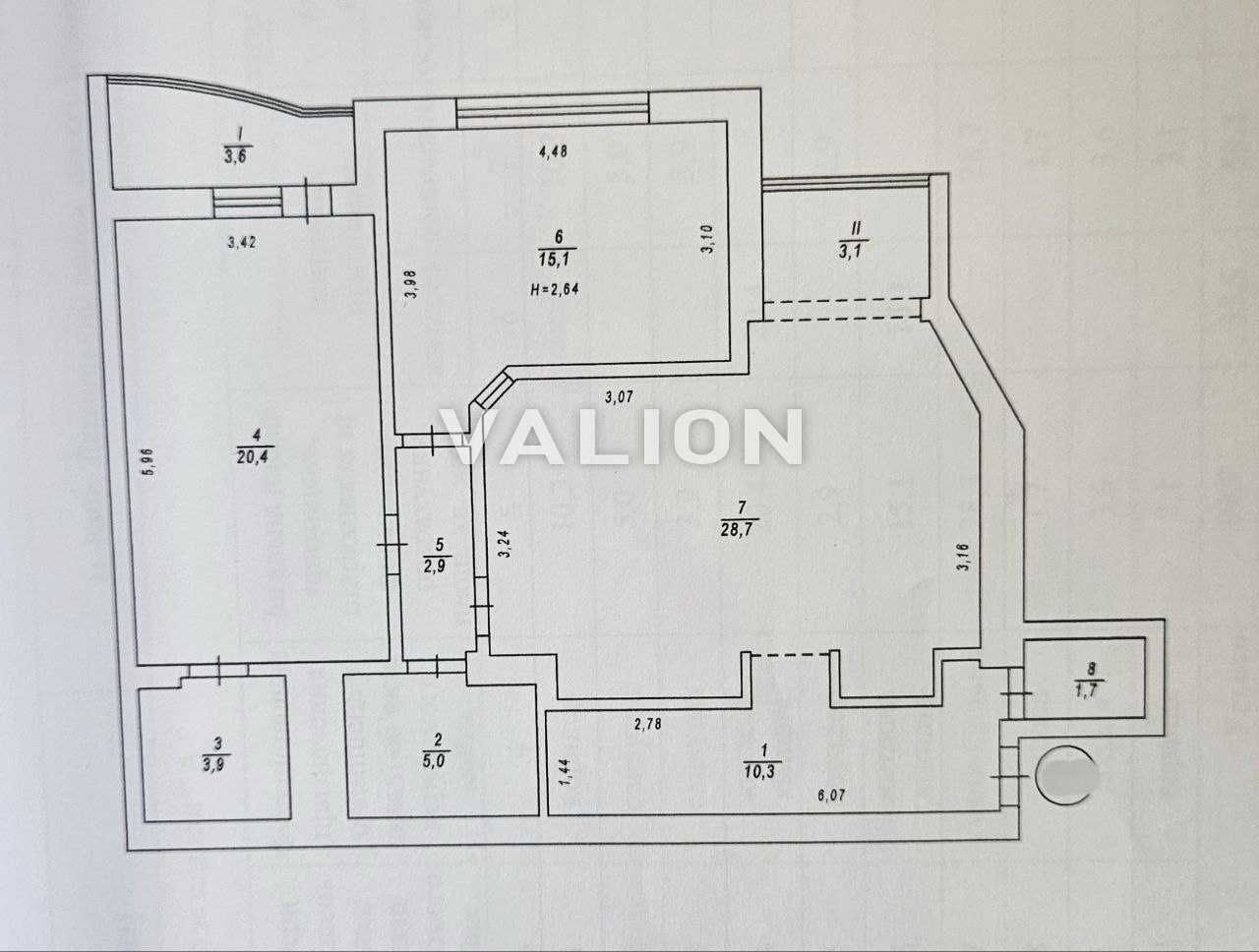 Продаж 2 к. кв. 95 м2 пр. Бажана 1м Позняки, Харківська, Драгоманова