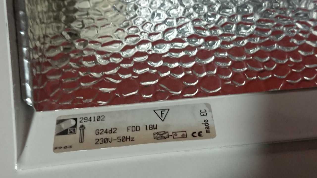 Candeeiro / Aplique de parede (plafonier)