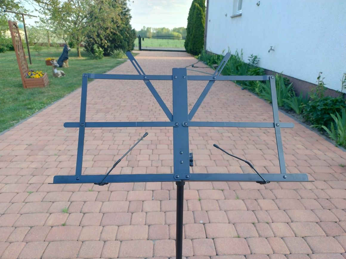 Pulpit na nuty, statyw, stojak, składany, futerał