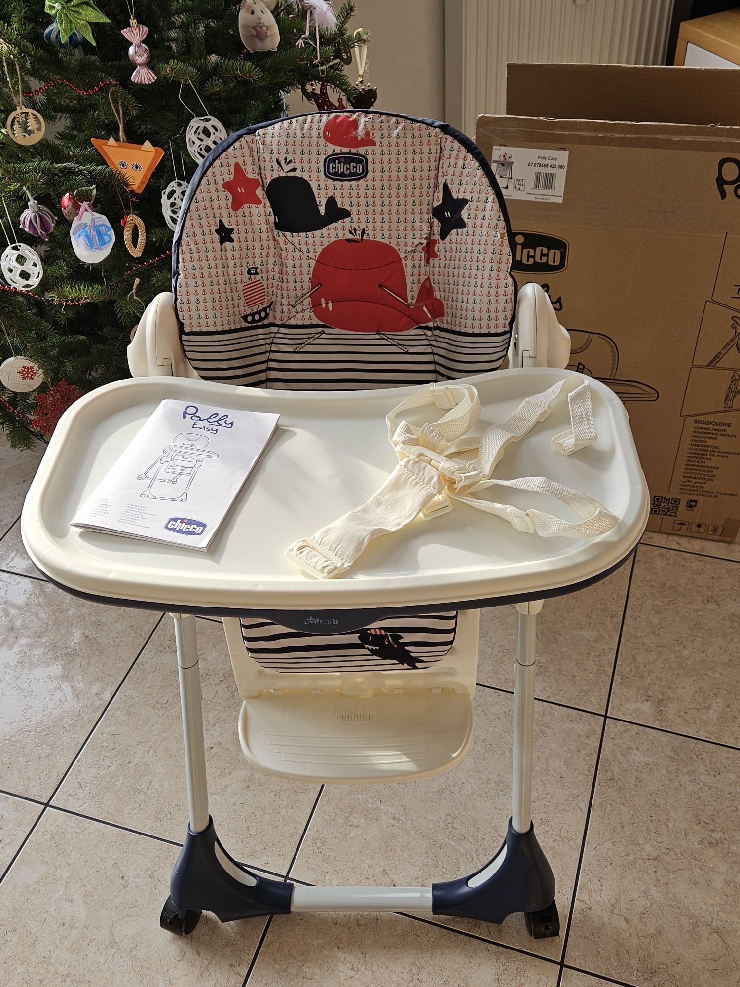 Krzesełko Dziecięce Chicco Polly Easy krzesło niemowlęce