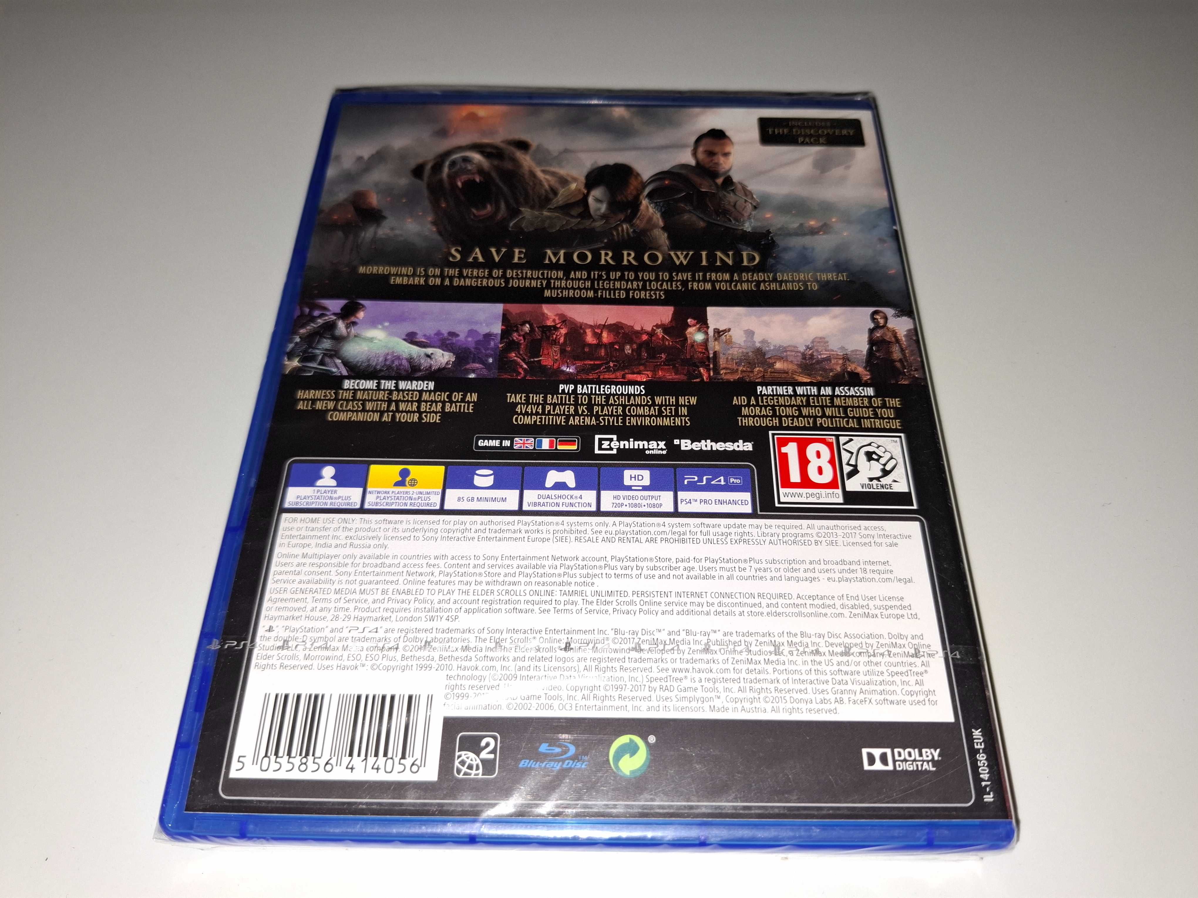 The Elder Scrolls Online Morrowind [Nowa] Sony PS4